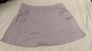 Pure Lime Womens Light Purple Medium Skort Athleisure, Outdoorsy, Tennis Skort